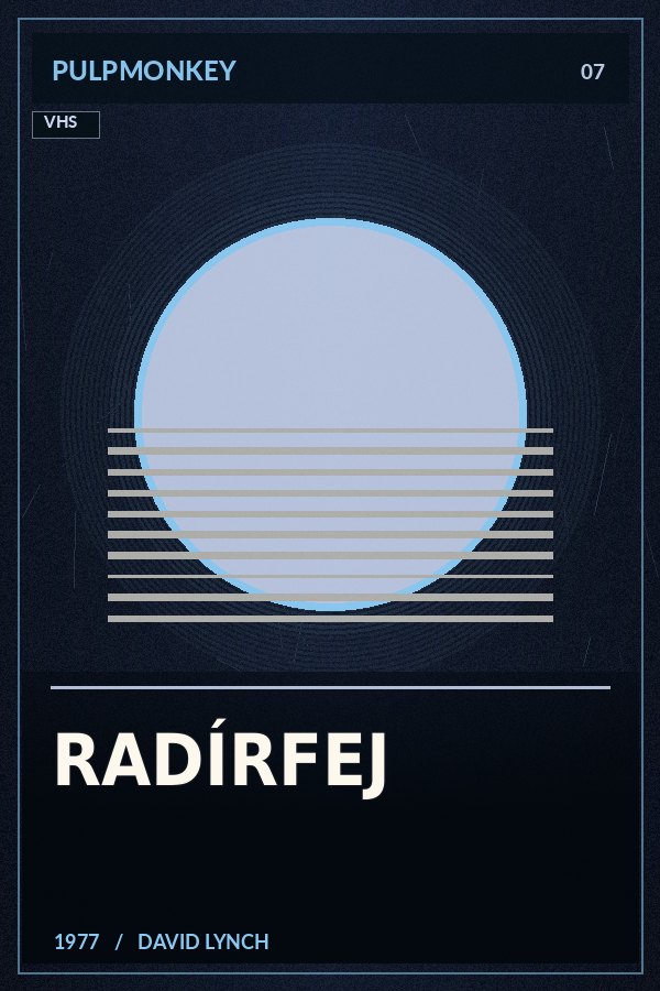Radírfej – PulpMonkey alternatív plakátgrafika