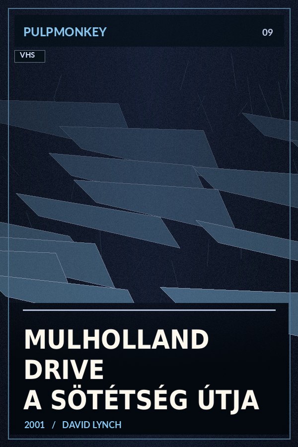 Mulholland Drive – A sötétség útja – PulpMonkey alternatív plakátgrafika