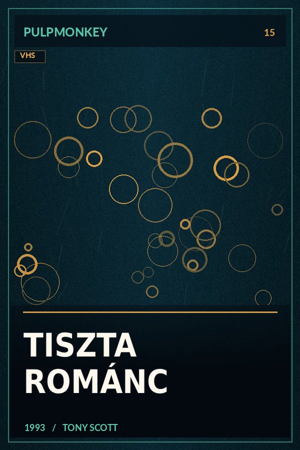Tiszta románc – PulpMonkey alternatív plakátgrafika