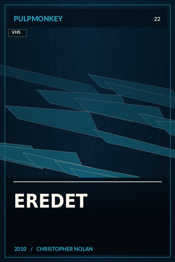 Eredet – PulpMonkey alternatív plakátgrafika