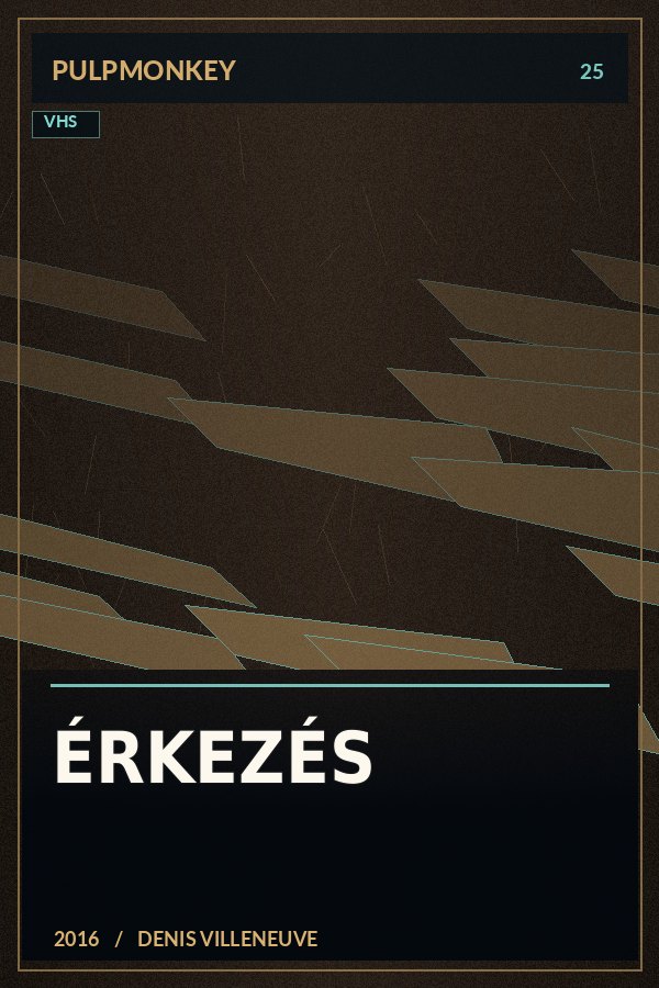 Érkezés – PulpMonkey alternatív plakátgrafika