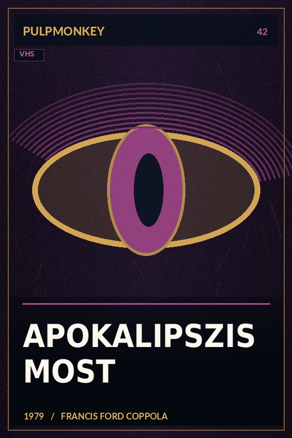 Apokalipszis most – PulpMonkey alternatív plakátgrafika