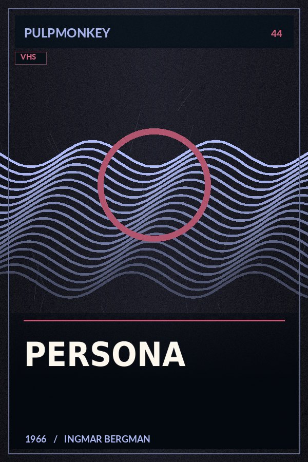 Persona – PulpMonkey alternatív plakátgrafika