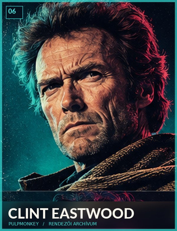 Clint Eastwood – stilizált portré